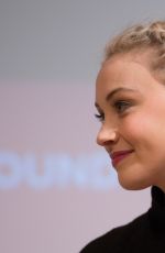 SARAH GADON at A Royal Night Out Screening in New York 12/01/2015