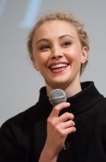 SARAH GADON at A Royal Night Out Screening in New York 12/01/2015
