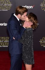 SARAH HYLAND at Star Wars: Episode VII – The Force Awakens Premiere in Hollywood 12/14/2015