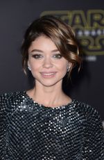 SARAH HYLAND at Star Wars: Episode VII – The Force Awakens Premiere in Hollywood 12/14/2015