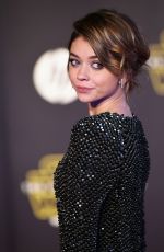 SARAH HYLAND at Star Wars: Episode VII – The Force Awakens Premiere in Hollywood 12/14/2015