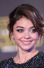 SARAH HYLAND at Star Wars: Episode VII – The Force Awakens Premiere in Hollywood 12/14/2015