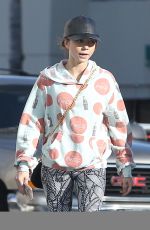SARAH HYLAND Out Shopping at Urban Outfitters in Los Angeles 12/23/2015