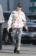 SARAH HYLAND Out Shopping at Urban Outfitters in Los Angeles 12/23/2015