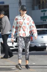 SARAH HYLAND Out Shopping at Urban Outfitters in Los Angeles 12/23/2015