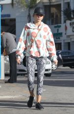 SARAH HYLAND Out Shopping at Urban Outfitters in Los Angeles 12/23/2015