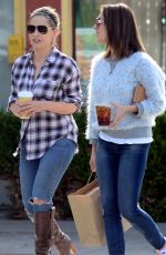SARAH MICHELLE GELLAR Out Coffee in Santa Monica 12/01/2015