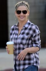 SARAH MICHELLE GELLAR Out Coffee in Santa Monica 12/01/2015