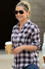 SARAH MICHELLE GELLAR Out Coffee in Santa Monica 12/01/2015