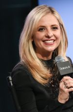 SARAH MUCHELLE GELLAR at Foodstirs at AOL Studios in New York 12/17/2015