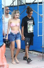 SARAH SNYDER in Bikini at a Beach in Miami 12/19/2015