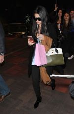 SELENA GOMEZ at Philadelphia International Airport 12/09/2015