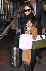 SELENA GOMEZ at Philadelphia International Airport 12/09/2015