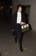 SELENA GOMEZ Leaves Joanne Trattoria Restaurant in New York 12/11/2015
