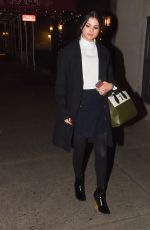 SELENA GOMEZ Leaves Joanne Trattoria Restaurant in New York 12/11/2015