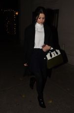 SELENA GOMEZ Leaves Joanne Trattoria Restaurant in New York 12/11/2015