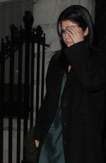 SELENA GOMEZ Leaves The Edition Hotel in London 12/14/2015