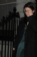 SELENA GOMEZ Leaves The Edition Hotel in London 12/14/2015
