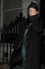 SELENA GOMEZ Leaves The Edition Hotel in London 12/14/2015