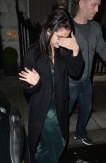 SELENA GOMEZ Leaves The Edition Hotel in London 12/14/2015