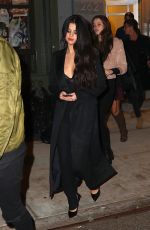 SELENA GOMEZ Night Out in New York 12/12/2015