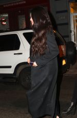 SELENA GOMEZ Night Out in New York 12/12/2015