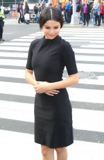 SELENA GOMEZ Out and About in New York 12/11/2015