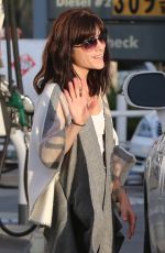 SELMA BLAIR at a Gas Station in Sherman Oaks 12/05/2015