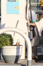 SELMA BLAIR at a Gas Station in Sherman Oaks 12/05/2015