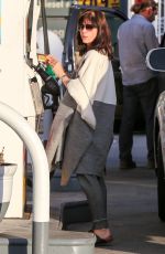 SELMA BLAIR at a Gas Station in Sherman Oaks 12/05/2015