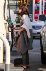 SELMA BLAIR at a Gas Station in Sherman Oaks 12/05/2015
