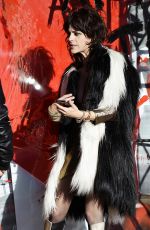 SELMA BLAIR on the Set of American Crime Story in Hollywood 12/15/2015