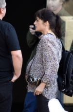 SELMA BLAIR on the Set of American Crime Story in Hollywood 12/21/2015