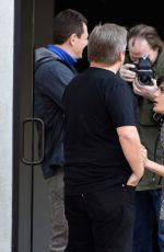 SELMA BLAIR on the Set of American Crime Story in Hollywood 12/21/2015