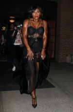 SERENA WILLIAMS Leaves The Bowery Hotel in New York 12/15/2015