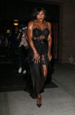 SERENA WILLIAMS Leaves The Bowery Hotel in New York 12/15/2015