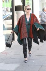 SHARON STONE Out Shopping Rugs in Beverly Hills 12/04/2015