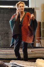 SHARON STONE Out Shopping Rugs in Beverly Hills 12/04/2015