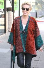 SHARON STONE Out Shopping Rugs in Beverly Hills 12/04/2015