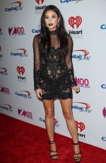 SHAY MITCHELL at Z100’s Jingle Ball 2015 in New York 12/11/2015