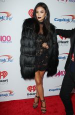 SHAY MITCHELL at Z100’s Jingle Ball 2015 in New York 12/11/2015