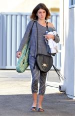 SHENAE GRIMES at a Yoga Class in Los Angeles 12/02/2015