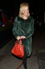 SIENNA MILLER Arrives at Love Magazine Christmas Party in London 12/18/2015