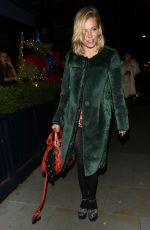 SIENNA MILLER Arrives at Love Magazine Christmas Party in London 12/18/2015