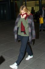 SIENNA MILLER at Heathrow Airport in London 12/14/2015