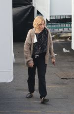 SIENNA MILLER on the Set of Live by Night Movie in Los Angeles 12/04/2015