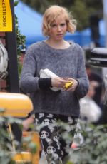 SIENNA MILLER on the Set of Live by Night Movie in Los Angeles 12/10/2015
