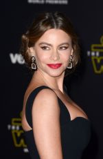 SOFIA VERGARA at Star Wars: Episode VII – The Force Awakens Premiere in Hollywood 12/14/2015