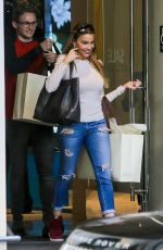 SOFIA VERGARA Shopping at St. John Boutique in Beverly Hills 12/09/2015