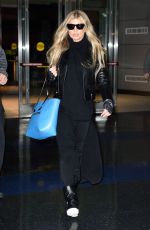 STACY FERGIE FERGUSON at JFK Airport in New York 12/04/2015